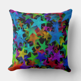 Cool Groovy Rainbow Stars Kussen