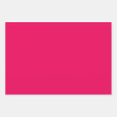 Cool Groovy Red Pink Candy Cane Unieke Kerst Inpakpapier Vel (Voorkant 2)