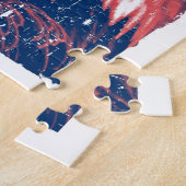 Cool Grunge Bald Eagle Legpuzzel (Zijkant)