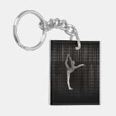 Cool Grunge Ballet Sleutelhanger (Voorkant Links)