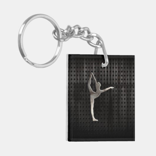 Cool Grunge Ballet Sleutelhanger (Voorkant Links)