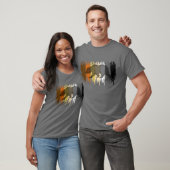 Cool Grunge Beer Schaduw Gay Beren Pride T-shirt (Unisex)