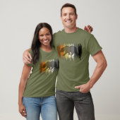 Cool Grunge Beer Shadow Gay Beer Pride T-shirt (Unisex)