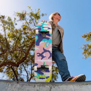 Cool Grunge Camo Persoonlijk Skateboard