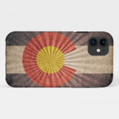 Cool Grunge Colorado Flag iPhone 5 Hoesje (Achterkant (horizontaal))