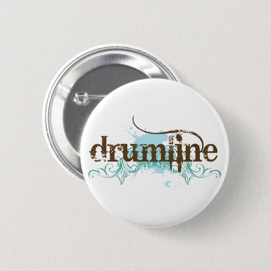 Cool Grunge Drumline Button (Voorkant /achterkant)