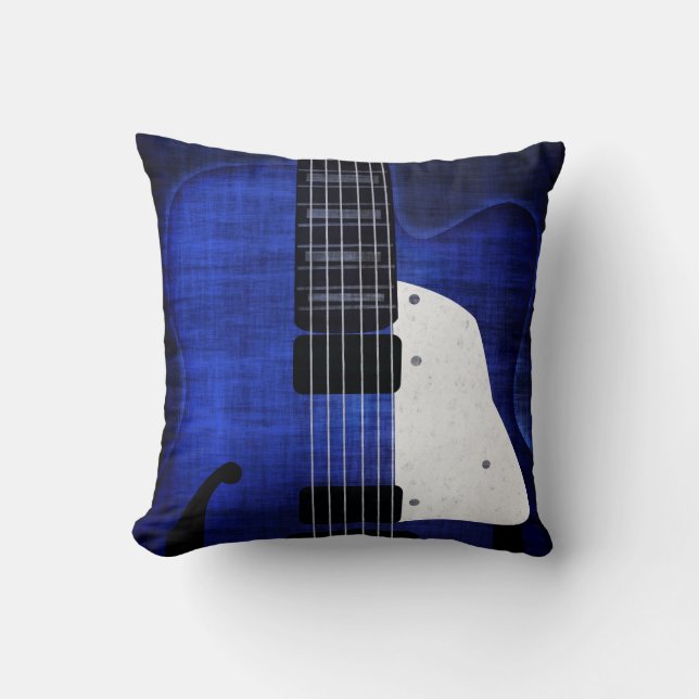 Cool Grunge Elektrische Gitaar Kussen (Voorkant)