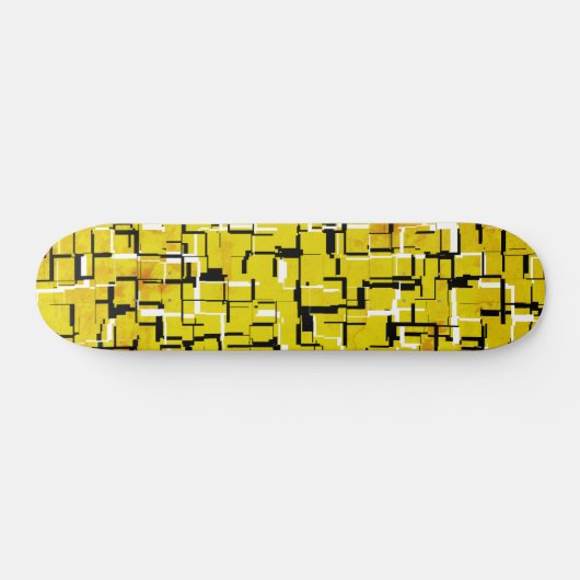 COOL Grunge Groen Zwart Wit Persoonlijk Skateboard (Horizontaal)