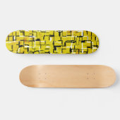 COOL Grunge Groen Zwart Wit Persoonlijk Skateboard (Horizontaal)