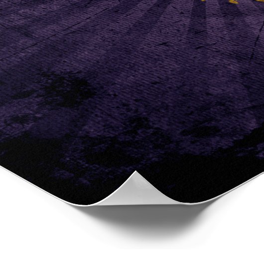 Cool Grunge Kentucky Flag Poster (Hoek)