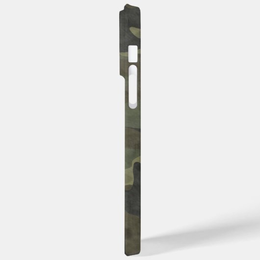 Cool Grunge Khaki Camo Case-Mate iPhone Case (Achterkant / Links)