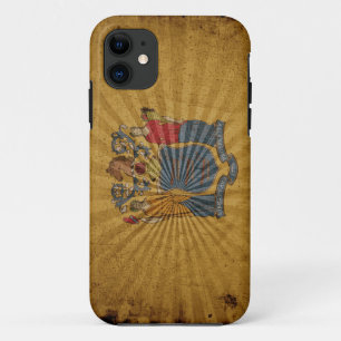 Cool Grunge New Jersey Flag iPhone 11 Hoesje