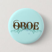 Cool Grunge Oboe Button (Voorkant)