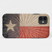 Cool Grunge Texas Flag iPhone 5 Hoesje (Achterkant (horizontaal))