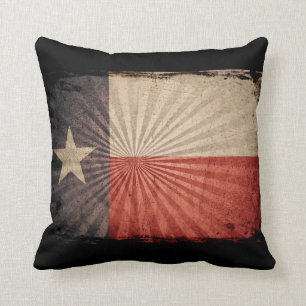 Cool Grunge Texas Vlag Kussen