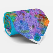 Cool Grunged Up Splattered Graffiti Art Design Stropdas (Opgerold)