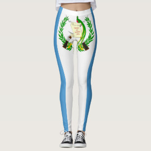 Cool Guatemala Flag Mode Leggings