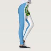Cool Guatemala Flag Mode Leggings (Rechts)