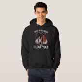Cool Guinee-paarde kunst voor mannen Hamster Wheek Hoodie (Voorkant volledig)