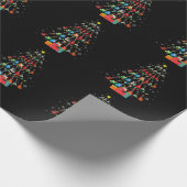 Cool Guitar Christmas Tree Merry Xmas Gifts Xmas L Cadeaupapier (Hoek)