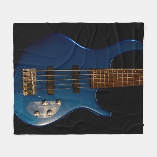 Cool Guitar Fleece Deken (Voorkant (Horizontaal))