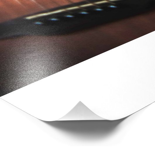 Cool Guitar Foto Afdruk (Hoek)