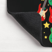 Cool Guitar-kerstboom Guitar Lovers Kerstmis Muismat (Hoek)