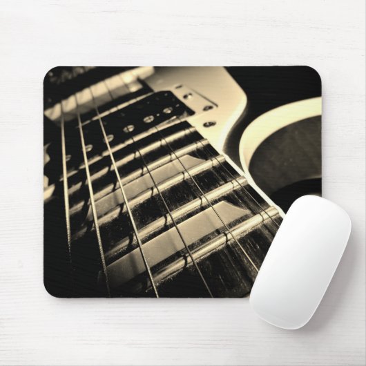 Cool Guitar Mousepad Muismat (Met muis)