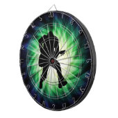 Cool Guitar Player Dartbord (Voorkant Rechts)