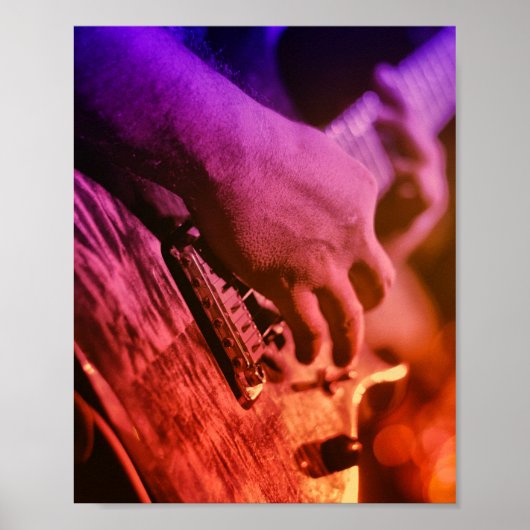 Cool Guitar Poster (Voorkant)