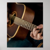 Cool Guitar Poster (Voorkant)