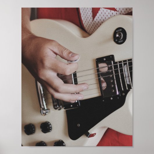 Cool Guitar Poster (Voorkant)