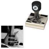 Cool Guitar Rubberstempel (Gestempeld)