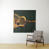 Cool guitarist gift wandkleed (In Situ (horizontaal))