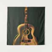 Cool guitarist gift wandkleed (Voorkant)