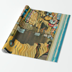 Cool Guitarist giftige Cadeaupapier