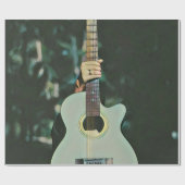 Cool Guitarist giftige Cadeaupapier (Vlak)