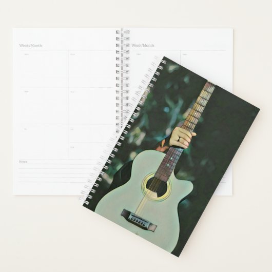 Cool Guitarist giftige Planner (Display)