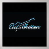 Cool Guitars Poster (Voorkant)