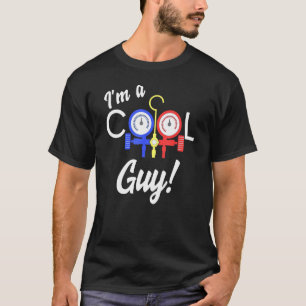 Cool Guy Airconditioner Reparatie AC Tech Verwarmi T-shirt