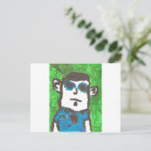 Cool Guy Briefkaart (Staand voorkant)