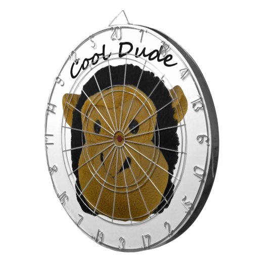 Cool guy dartbord (Voorkant Rechts)