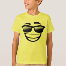 Cool guy emoji t-shirt