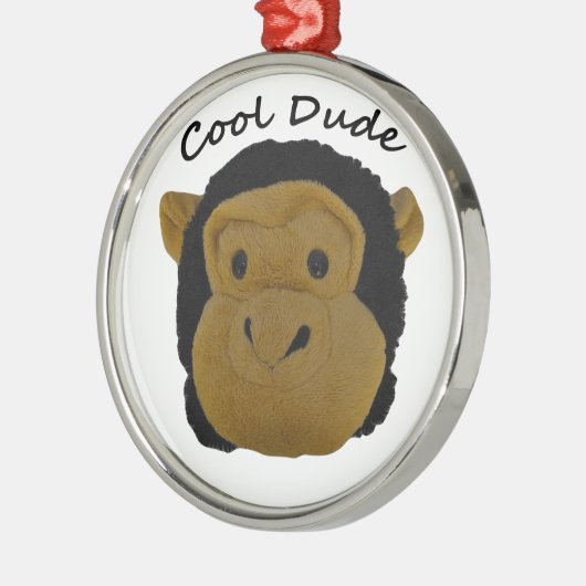 Cool guy metalen ornament (Links)