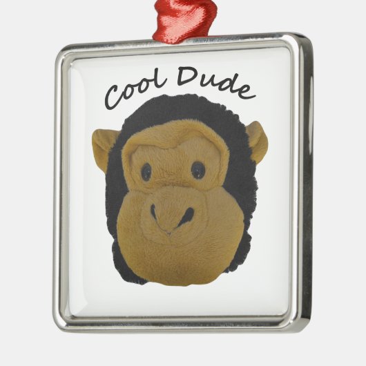 Cool guy metalen ornament (Links)