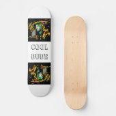 Cool guy persoonlijk skateboard (Voorkant)