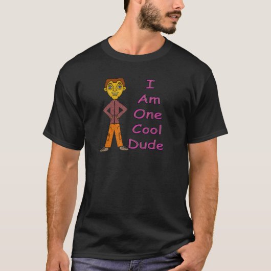Cool guy t-shirt (Voorkant)
