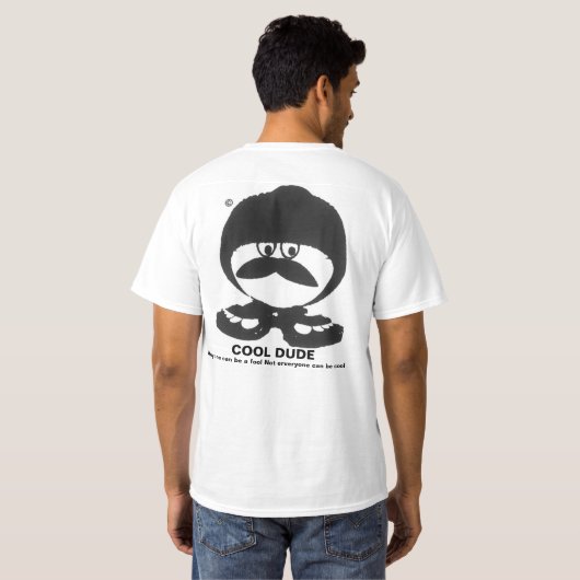 Cool guy t-shirt (Achterkant volledig)