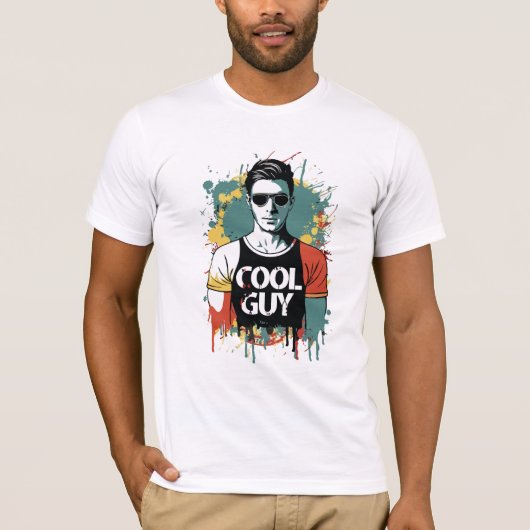 Cool Guy T-shirt (Voorkant)