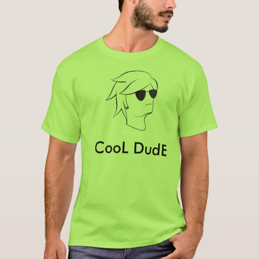 Cool guy T_shirt T-shirt (Voorkant)